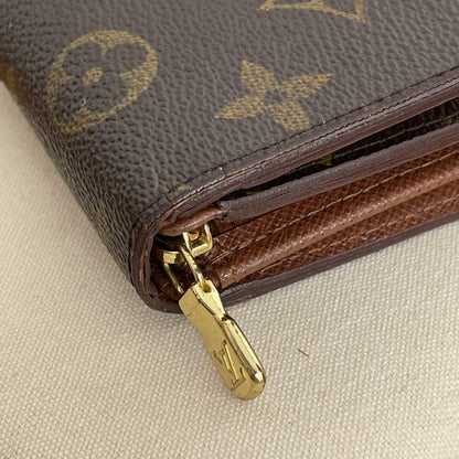 Louis Vuitton Porte Monnaie Billets Tresor Wallet Monogram