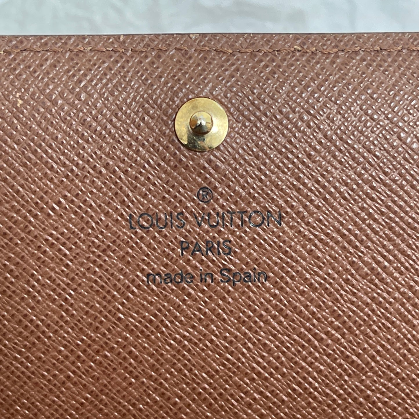 Louis Vuitton Porte Monnaie Billets Tresor Wallet Monogram