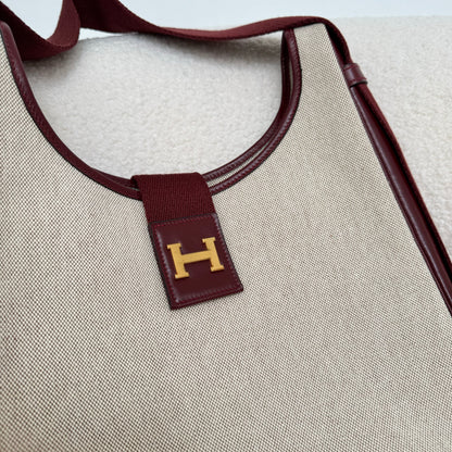 Hermes Sac Sako Toile H