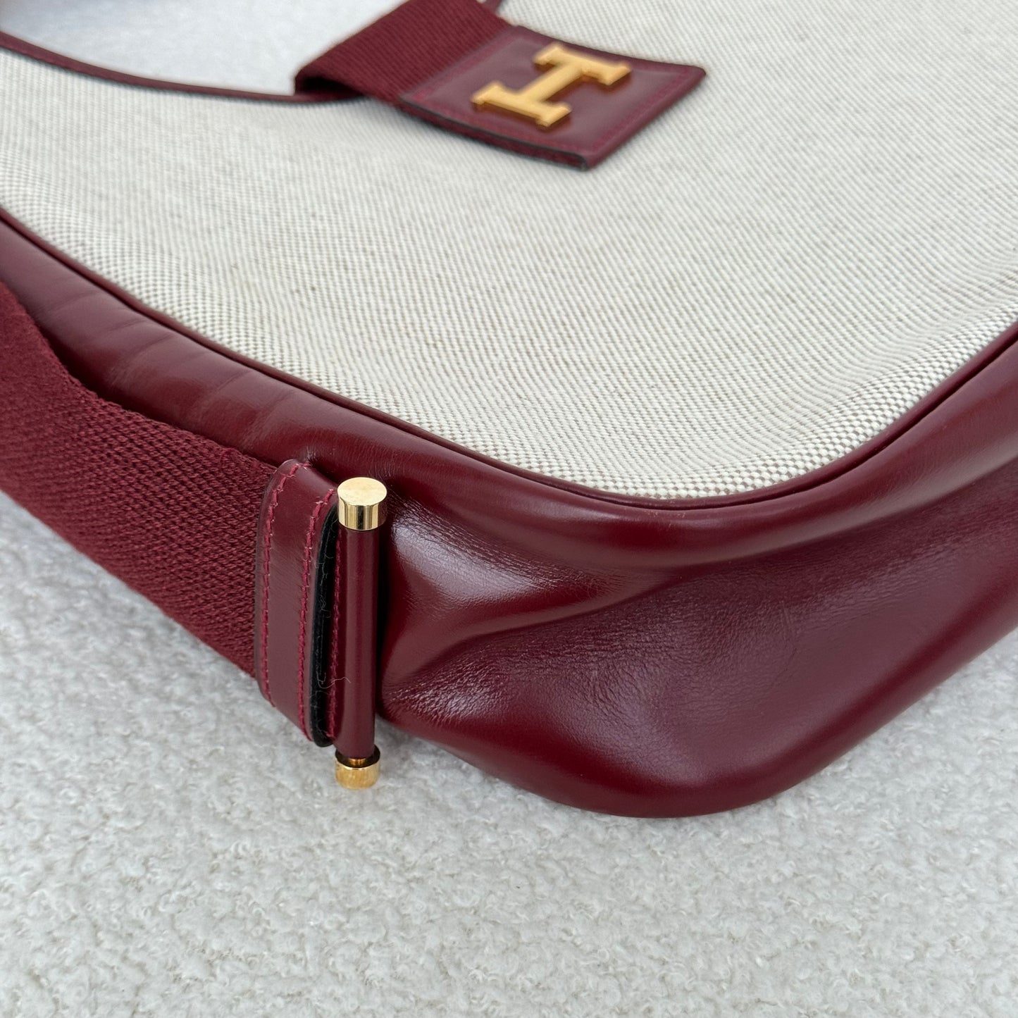 Hermes Sac Sako Toile H