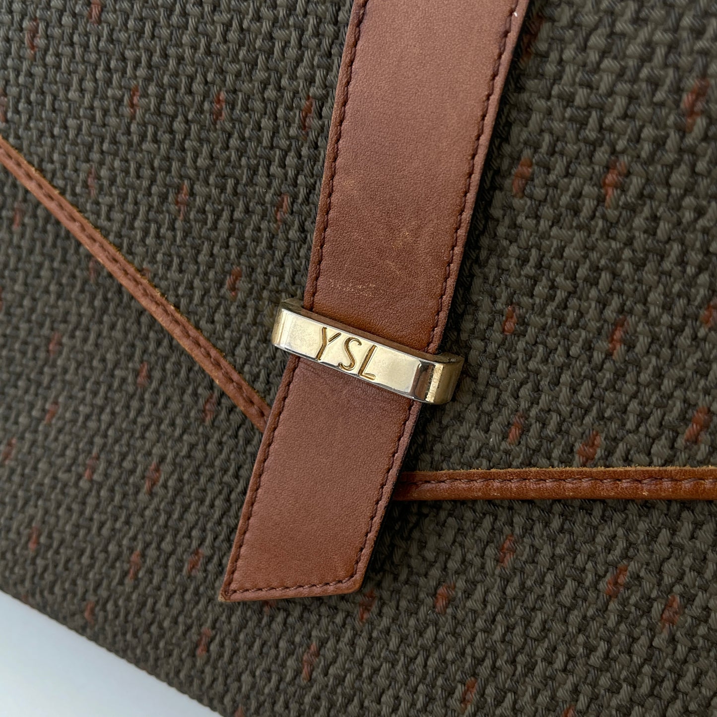 YSL Woven Bag