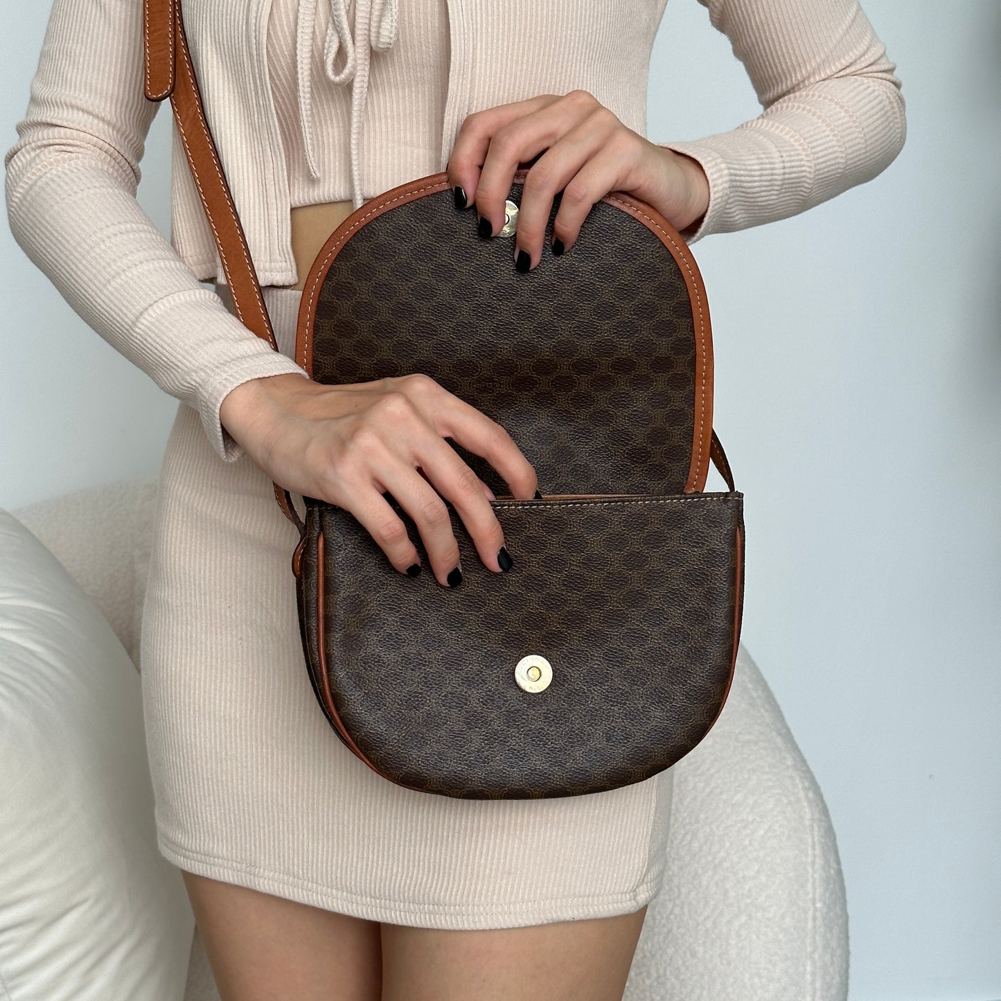 Celine Half Moon Bag