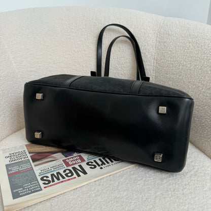 Celine Boston Black in Cloth